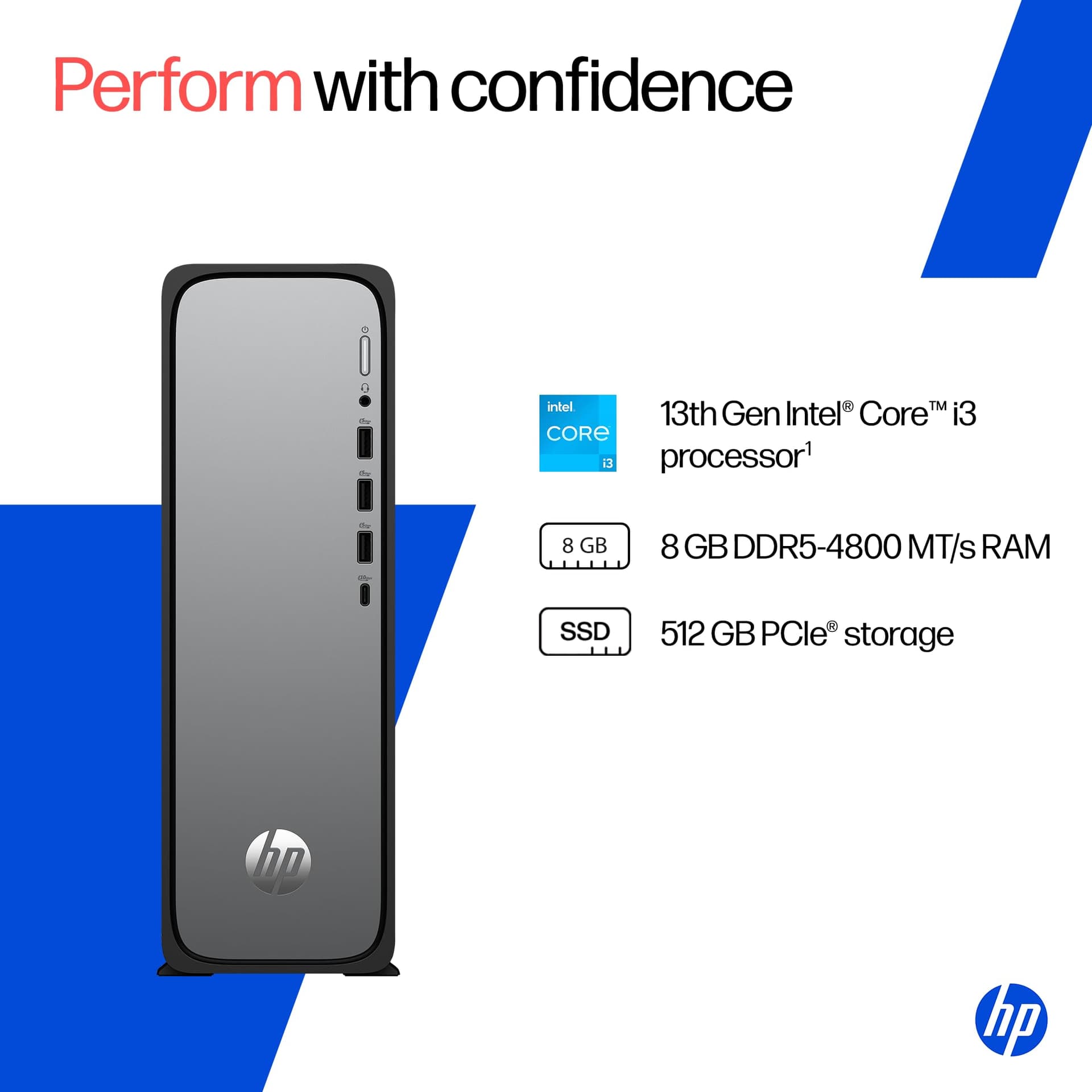 HP OmniDesk Slim Desktop S03-0112in PC 3