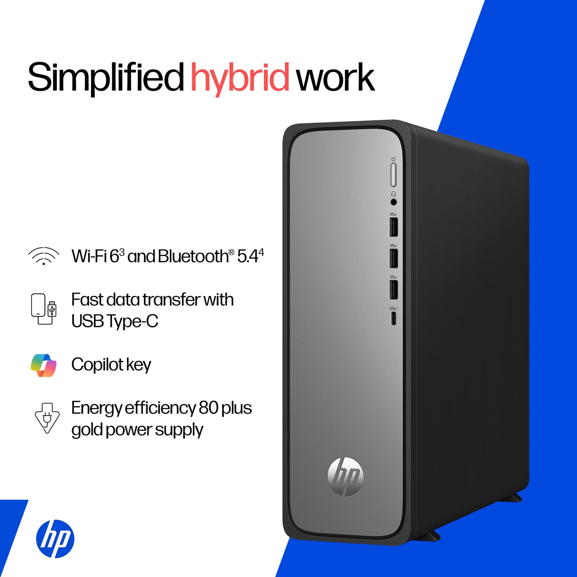 HP OmniDesk Slim Desktop S03-0112in PC 4