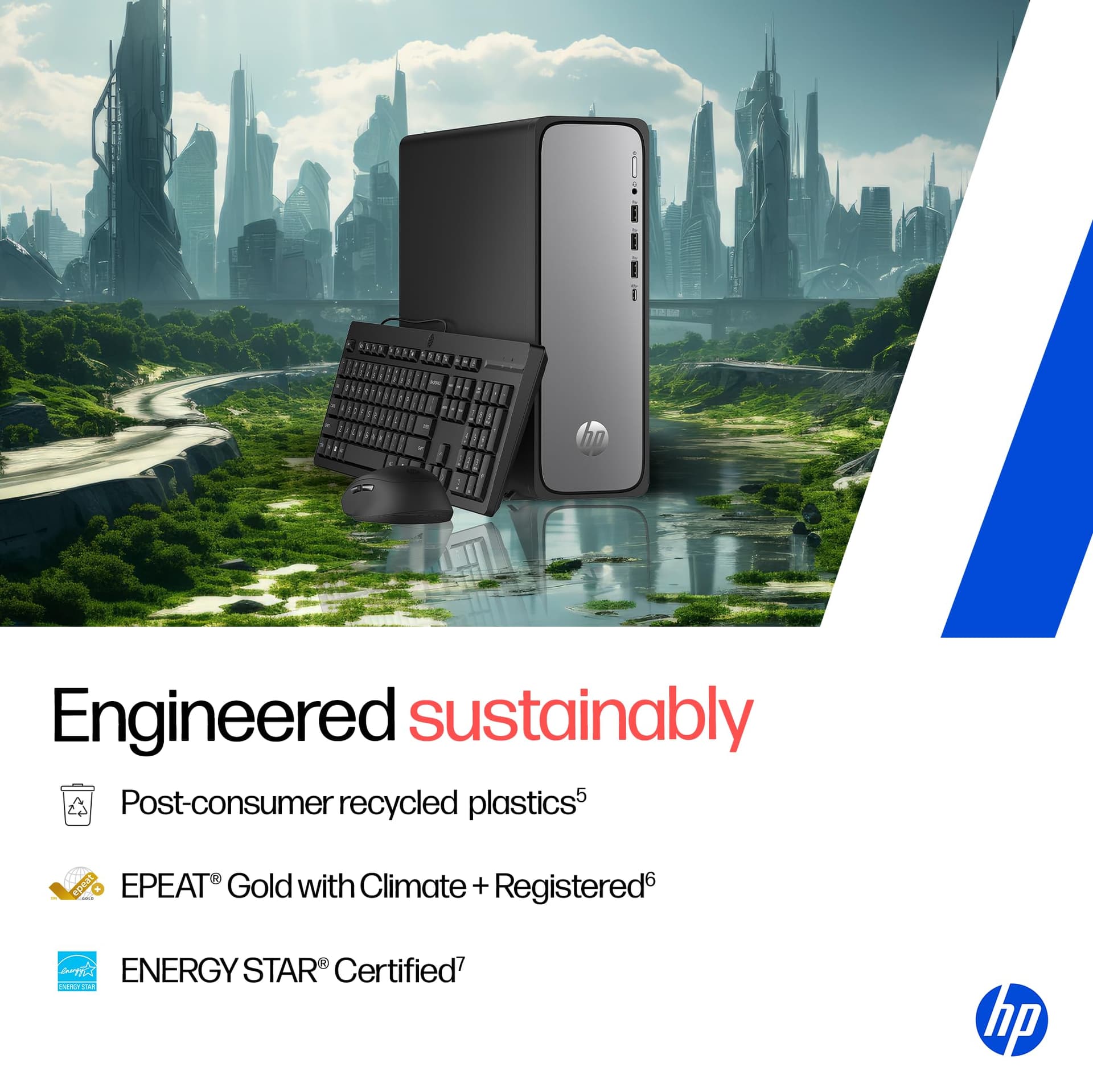HP OmniDesk Slim Desktop S03-0112in PC 7