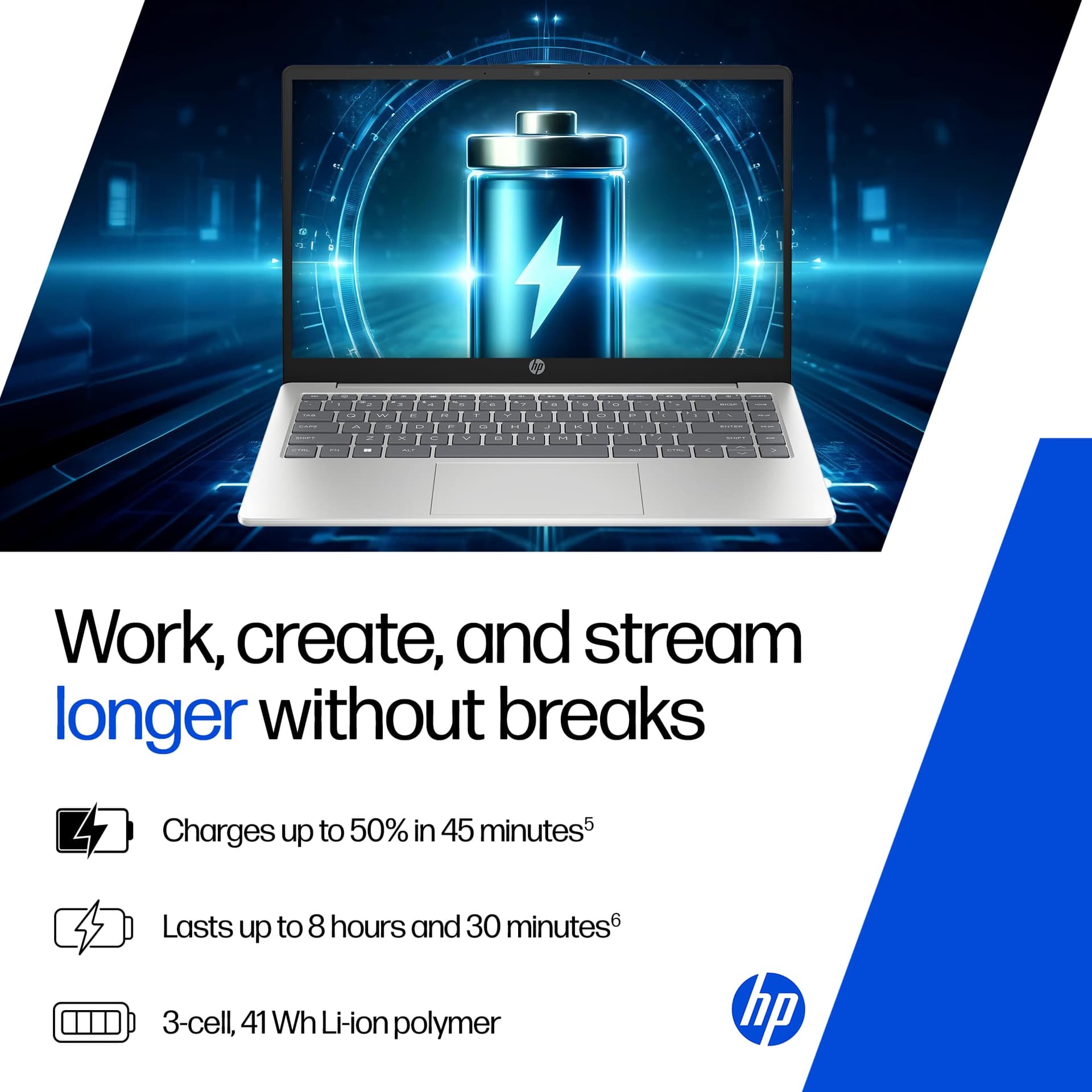 HP 14, Intel Core Ultra 7 155H - 14-EP1181TU Laptop 6