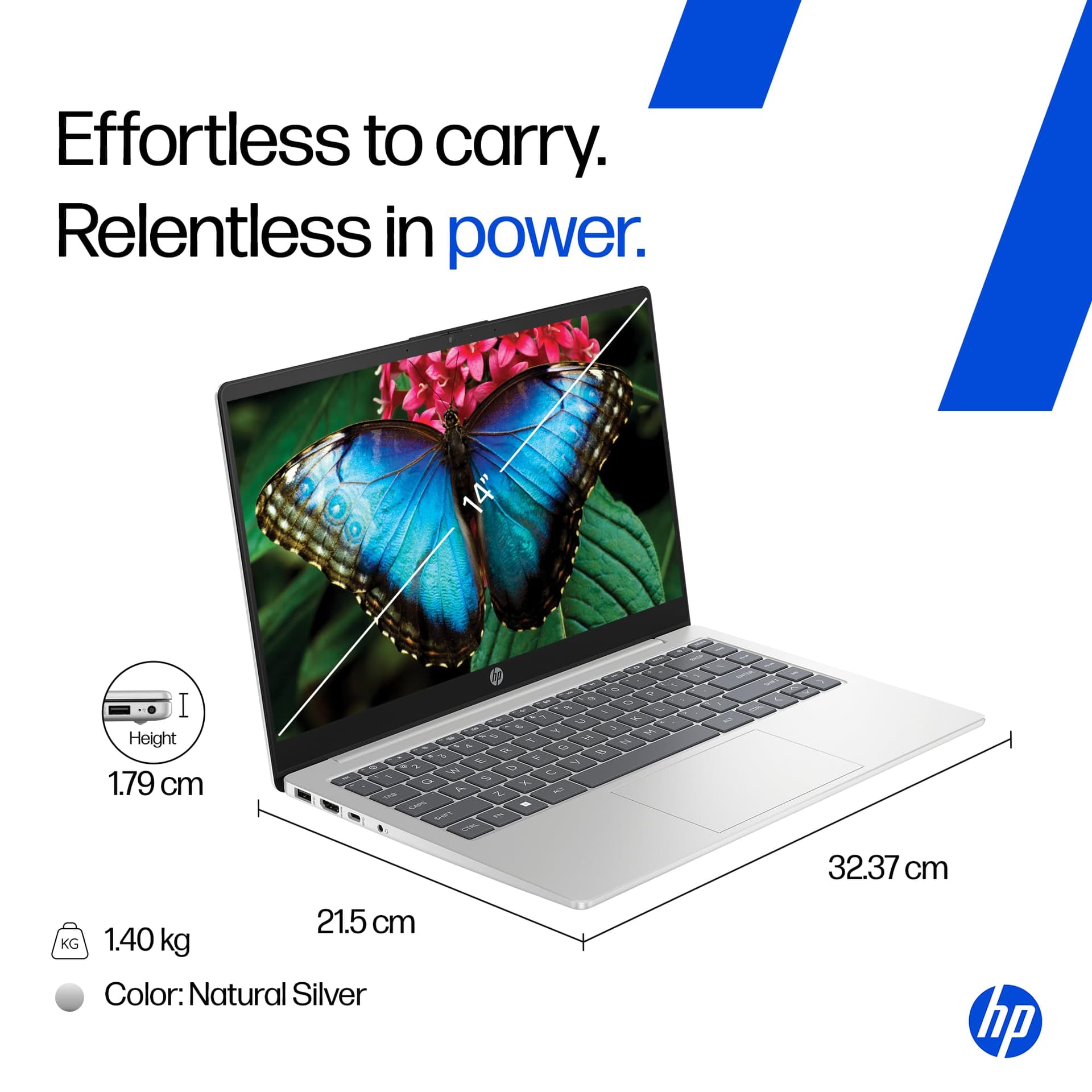 HP 14, Intel Core Ultra 7 155H - 14-EP1181TU Laptop 8