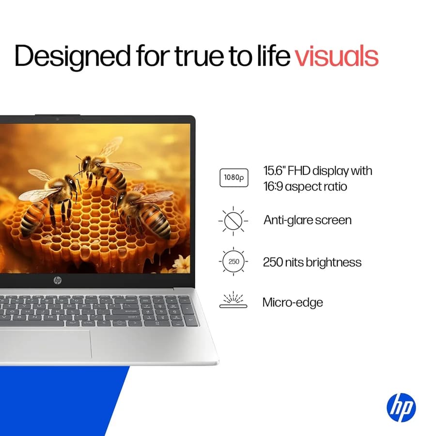 HP 15 AMD Ryzen 3 Laptop 15-FC0500AU LAPTOP 5