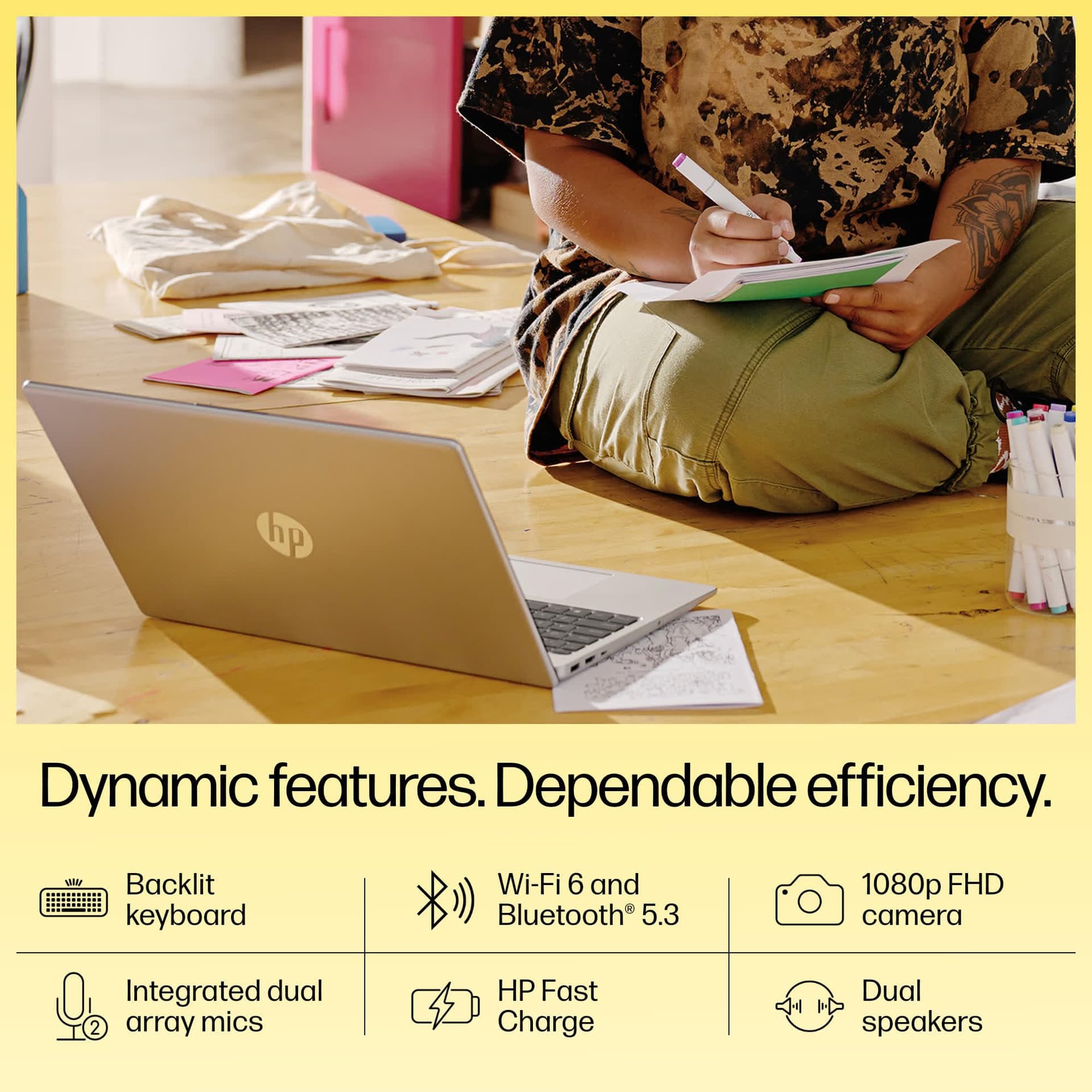 HP 15 Series AMD Ryzen 5 Laptop 15-FC0690AU LAPTOP 11