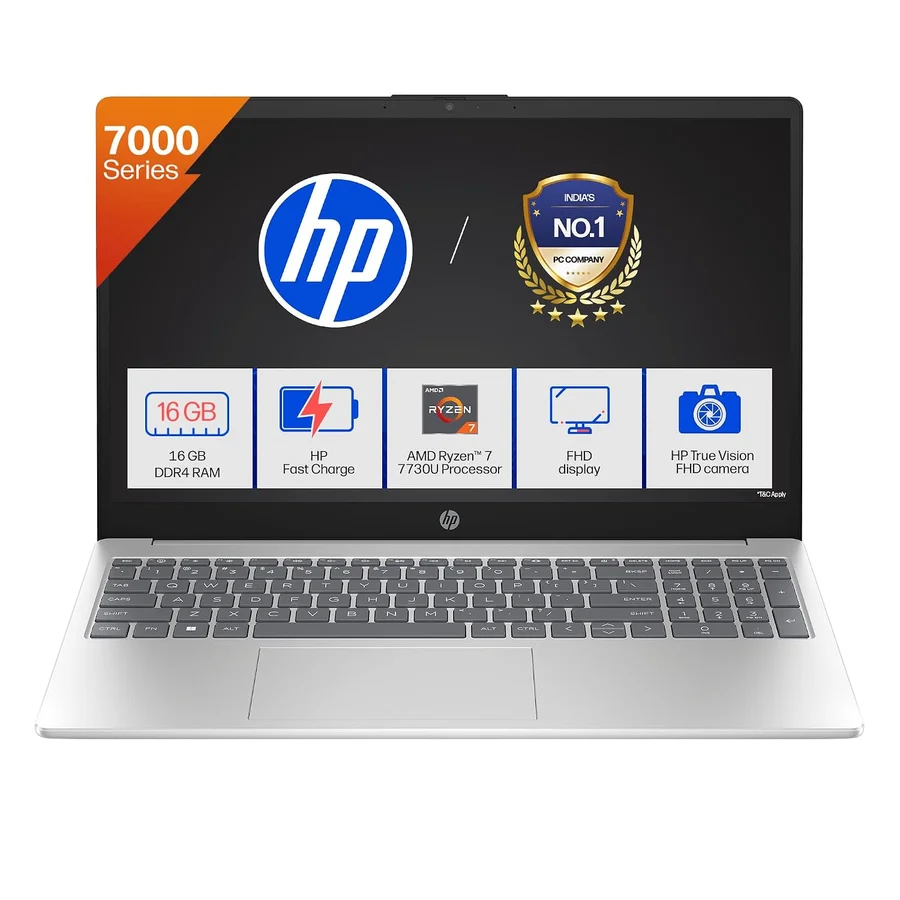 HP 15 AMD Ryzen 7 Laptop 15-FC0761AU LAPTOP