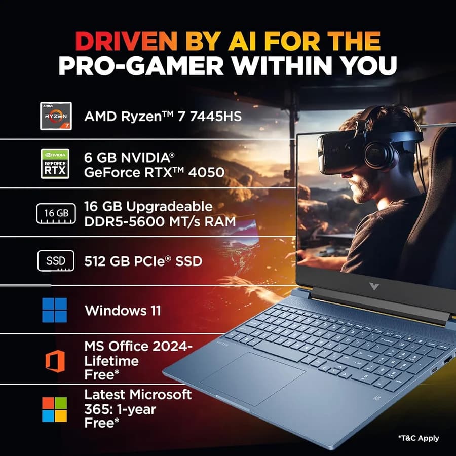 HP Victus 15-FB3118AX Gaming Laptop 4