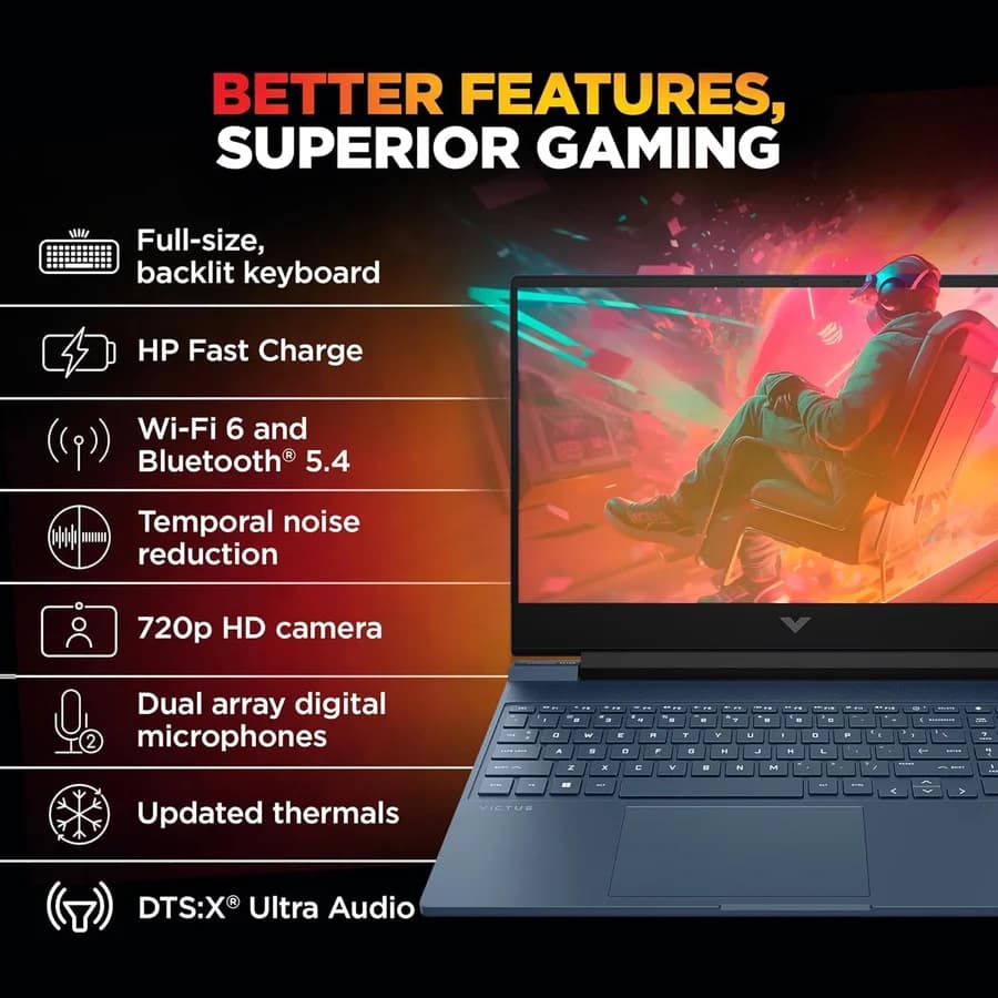 HP Victus 15-FB3120AX Gaming Laptop 6