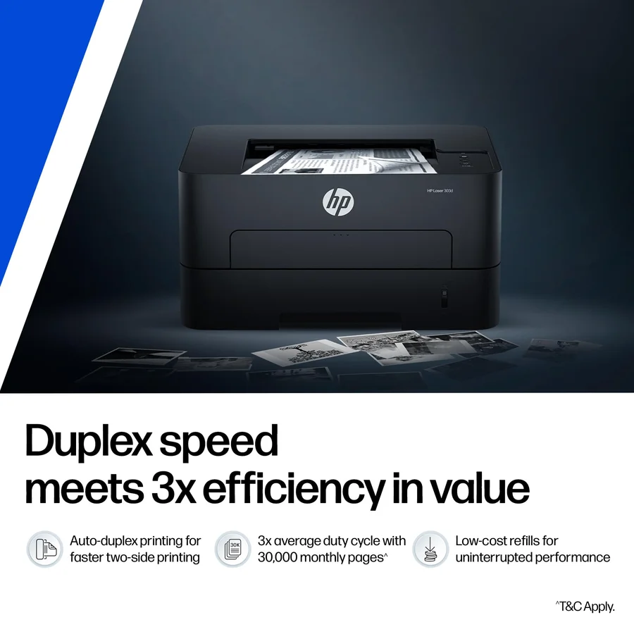 HP LaserJet 303d Printer 3
