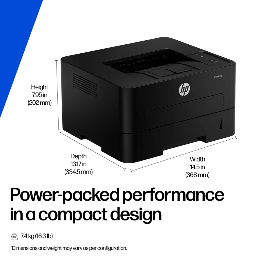 HP LaserJet 303d Printer 4