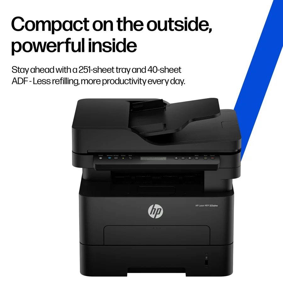 HP LaserJet 323sdnw Printer 2