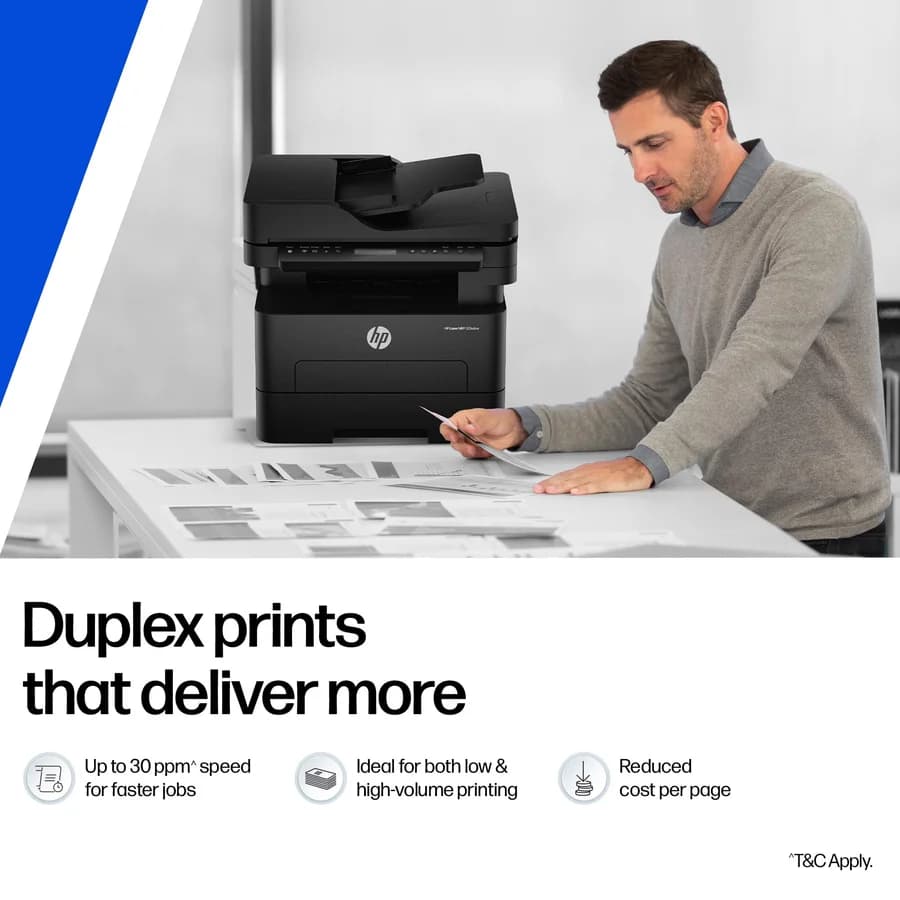 HP LaserJet 323sdnw Printer 3